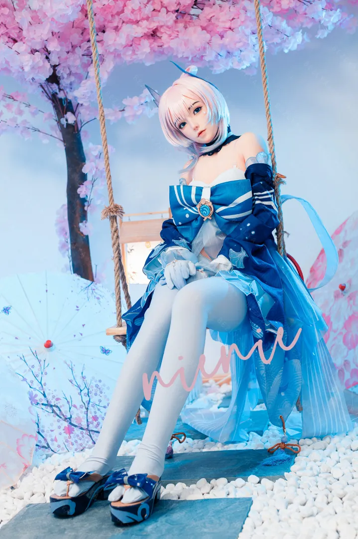 155cm (5ft1) Aカップ 2.5Dアニメ風 ハイブリッド ハイブリッドラブドール Shanhu ヘッド N/A
