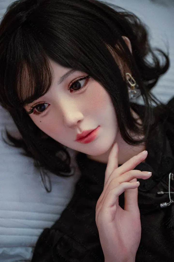 160cm (5ft3) Bカップ 軽量 シリコン ラブドール ヘッド Hibiscus