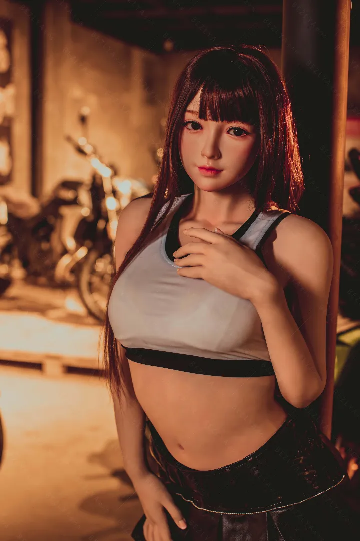 160cm (5ft3) B罩杯 輕量化 矽膠 性愛娃娃 头部 holly