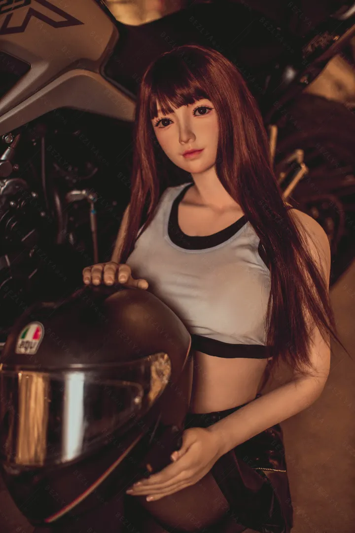160cm (5ft3) B罩杯 輕量化 矽膠 性愛娃娃 头部 holly
