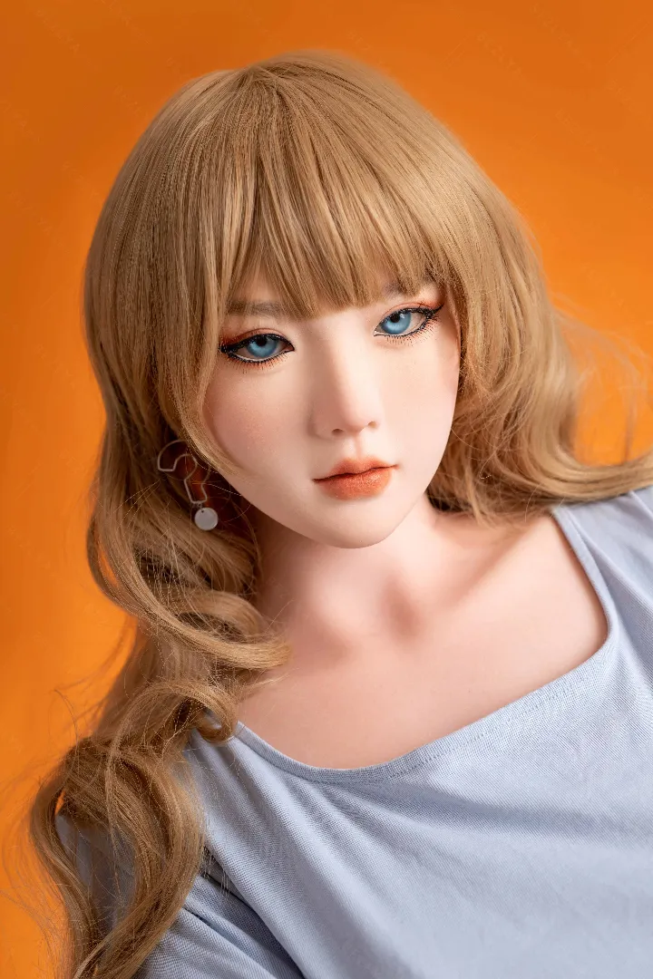 168cm (5ft6) C罩杯 輕量化 矽膠 性愛娃娃 頭部 Rhododdendron
