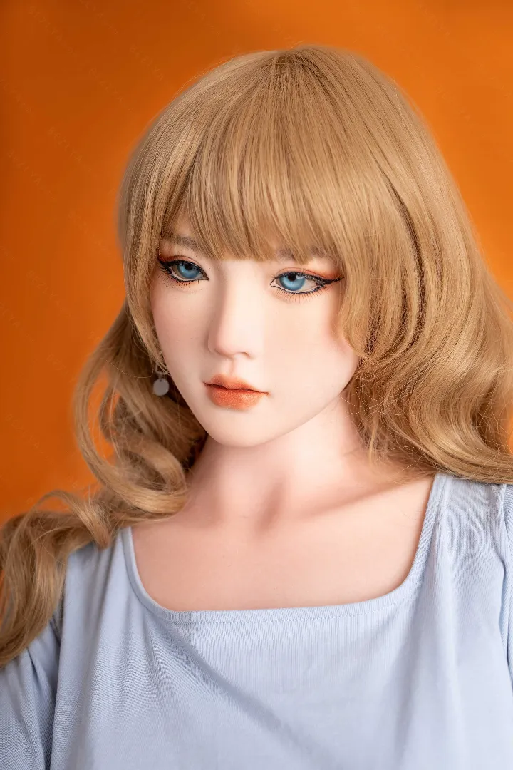 168cm (5ft6) C罩杯 輕量化 矽膠 性愛娃娃 頭部 Rhododdendron