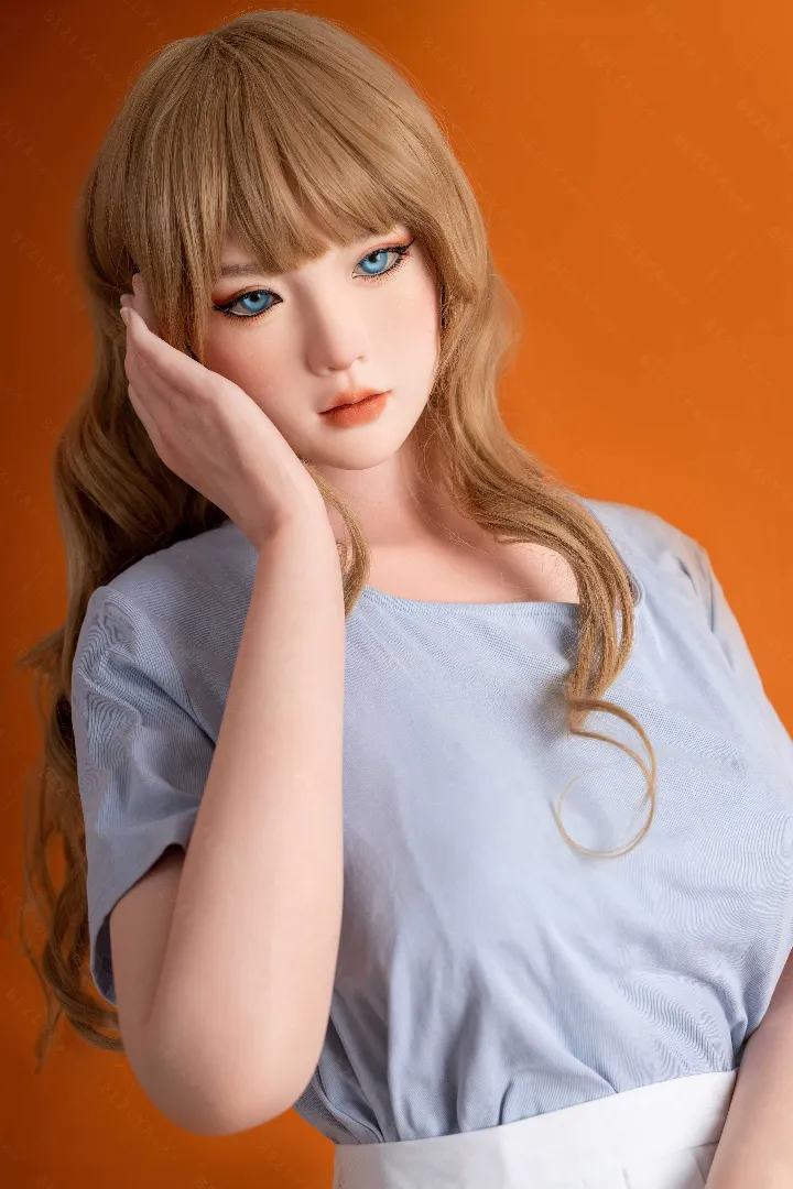 168cm (5ft6) C罩杯 輕量化 矽膠 性愛娃娃 頭部 Rhododdendron