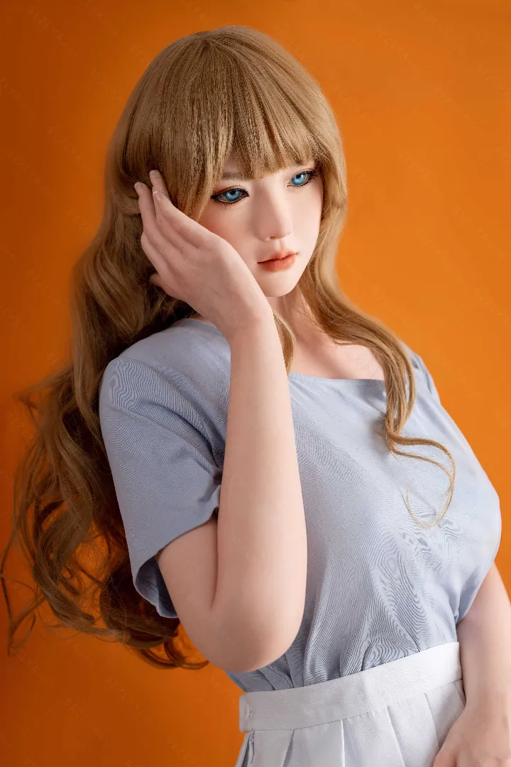168cm (5ft6) C罩杯 輕量化 矽膠 性愛娃娃 頭部 Rhododdendron