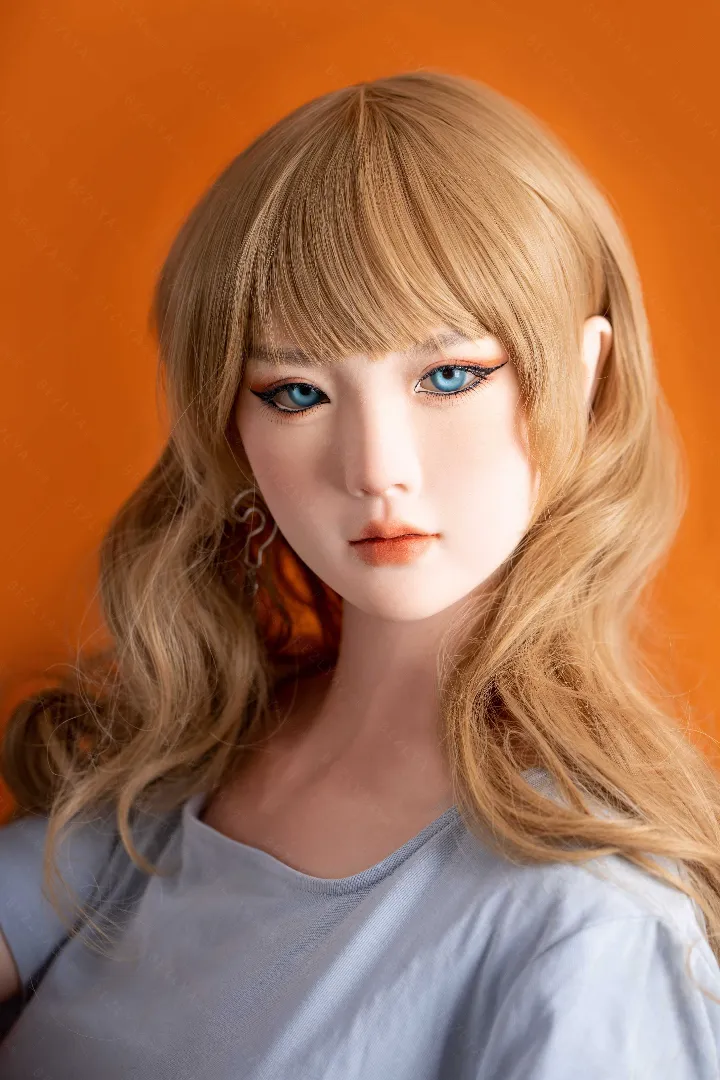 168cm (5ft6) C罩杯 輕量化 矽膠 性愛娃娃 頭部 Rhododdendron