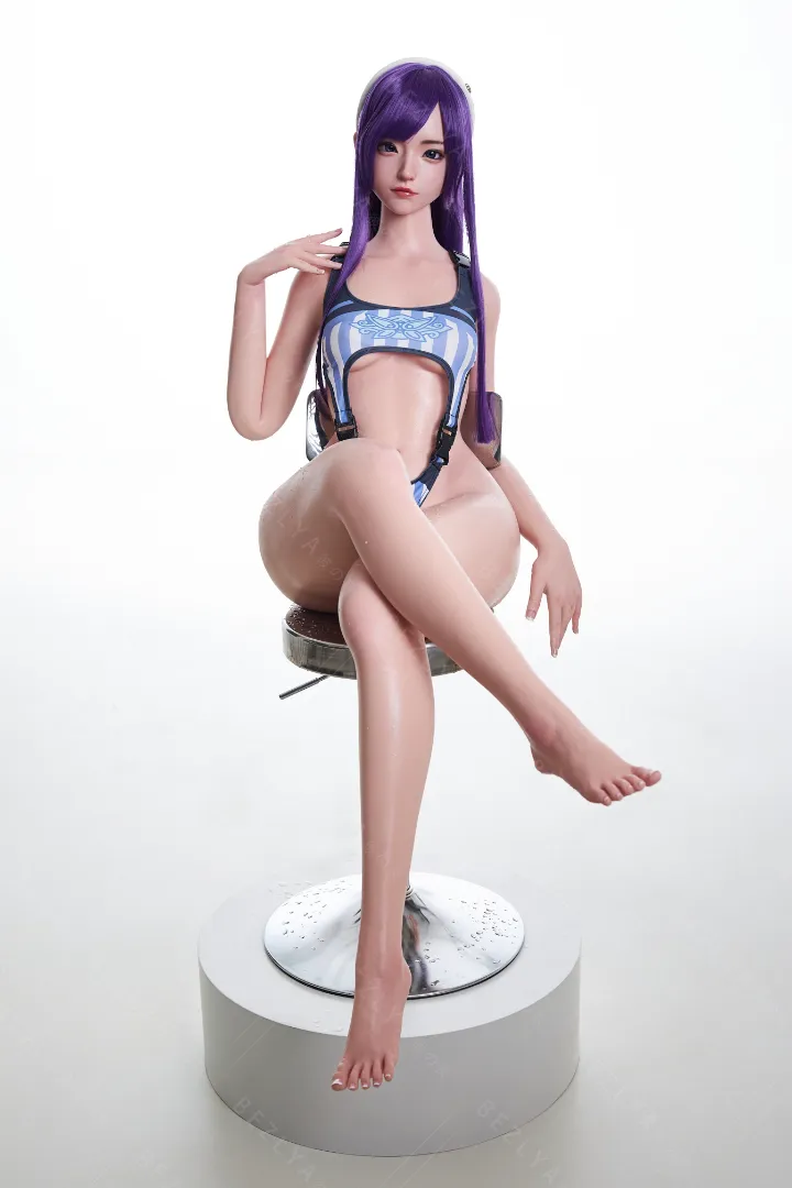 155cm (5ft1) B-Cup Lightweight Silicone Sex Doll, Head Bletilla Movable Jaw