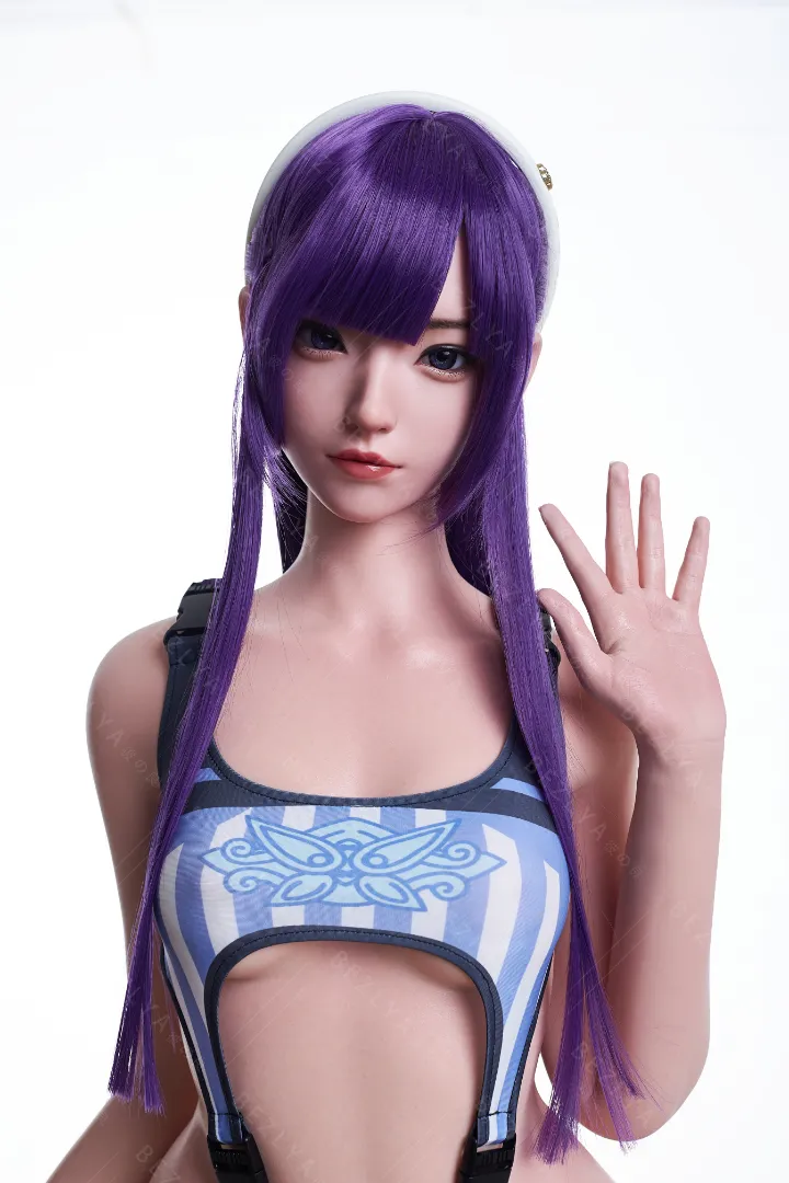 155cm (5ft1) B-Cup Lightweight Silicone Sex Doll, Head Bletilla Movable Jaw