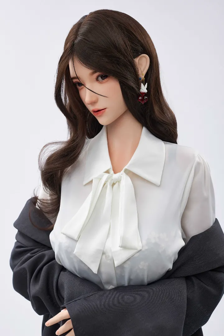 163cm (5ft4) C-Cup Lightweight Silicone Sex Doll, Head Yulania