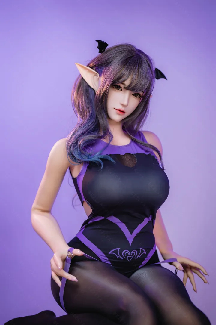 155cm (5ft1) Eカップ 軽量 シリコン ラブドール ヘッド Yulania