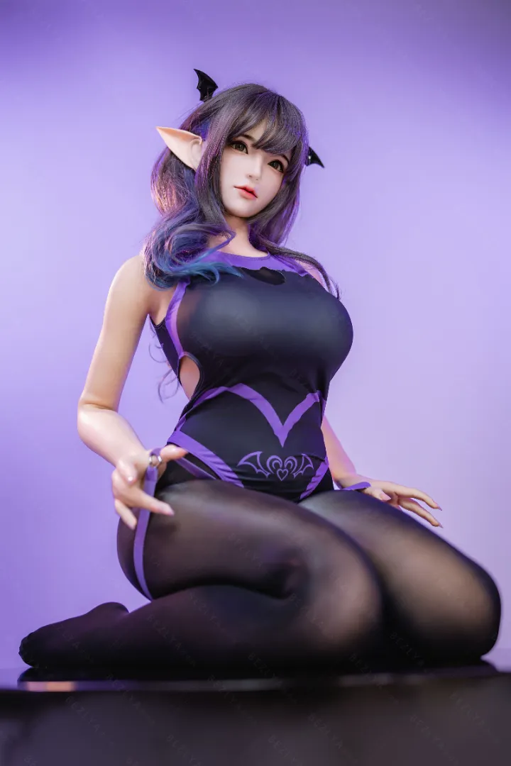 155cm (5ft1) Eカップ 軽量 シリコン ラブドール ヘッド Yulania