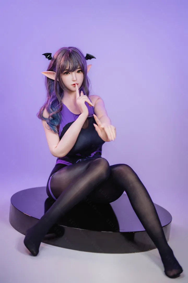 155cm (5ft1) Eカップ 軽量 シリコン ラブドール ヘッド Yulania