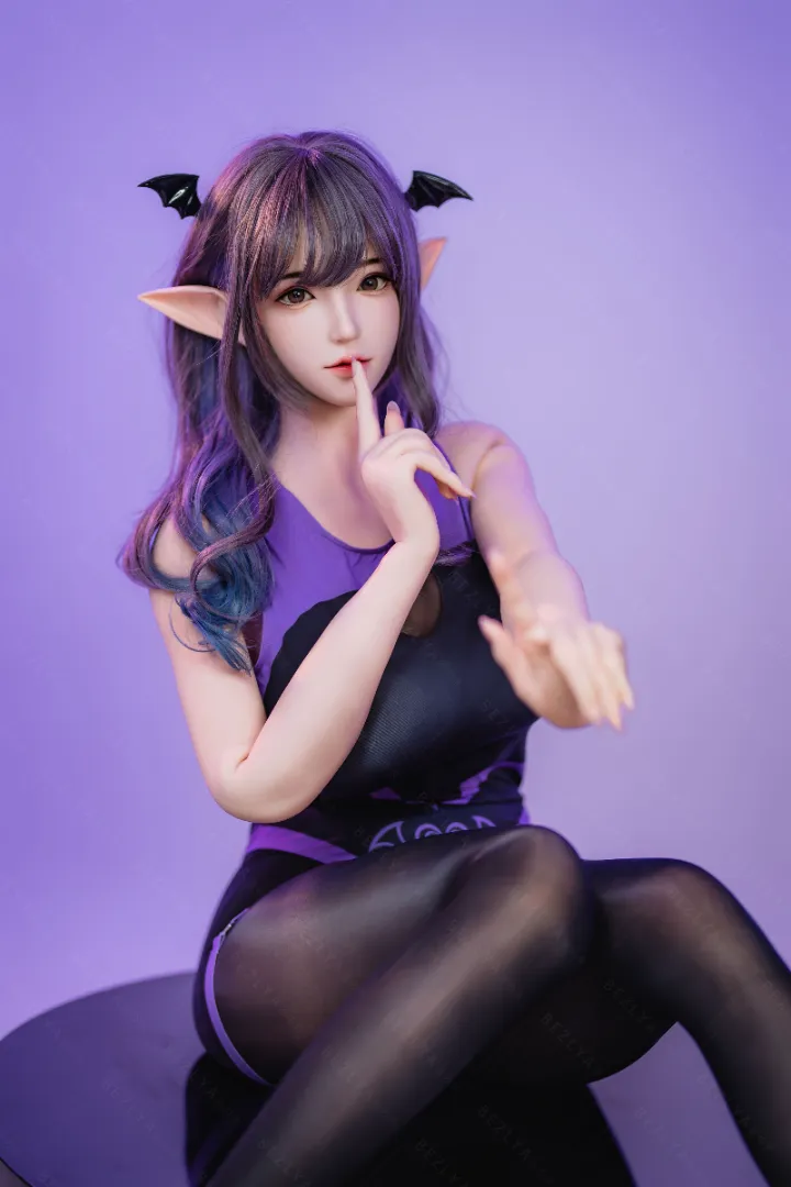 155cm (5ft1) Eカップ 軽量 シリコン ラブドール ヘッド Yulania