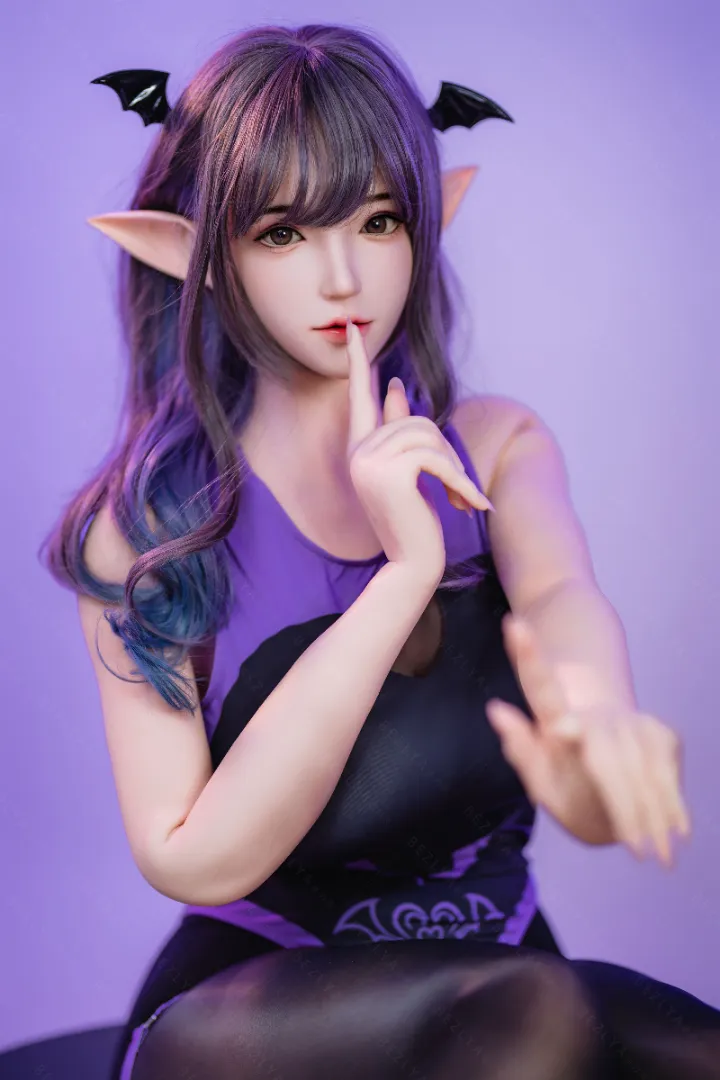 155cm (5ft1) Eカップ 軽量 シリコン ラブドール ヘッド Yulania