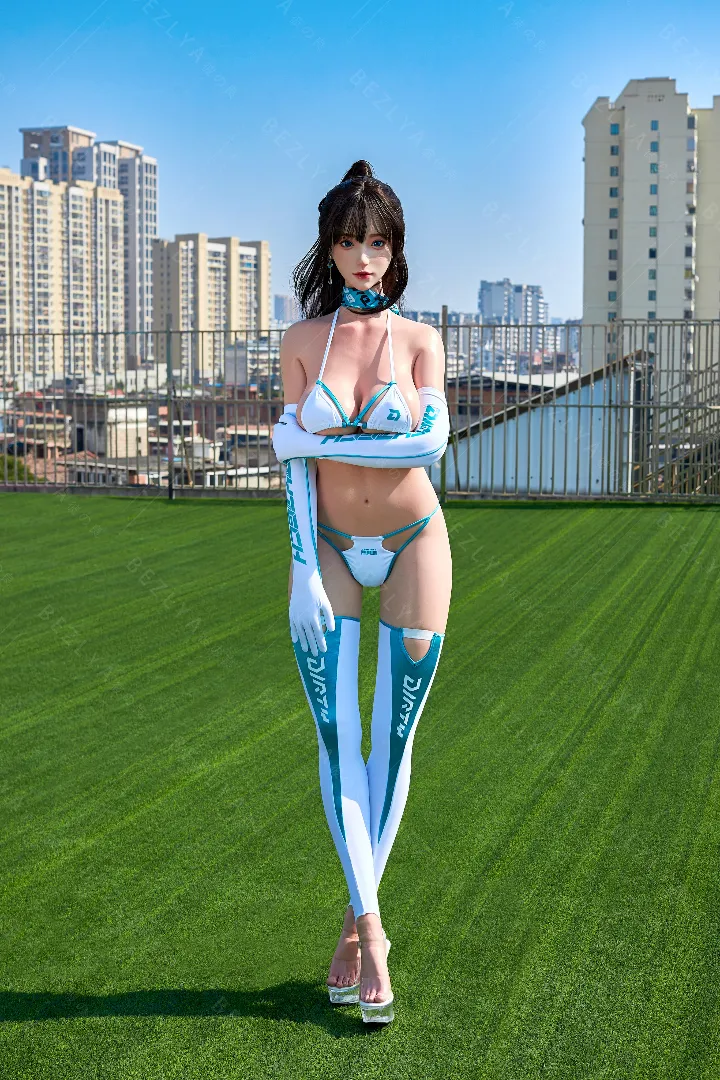 163cm (5ft4) F-Cup Lightweight Silicone Sex Doll, Head Yulania