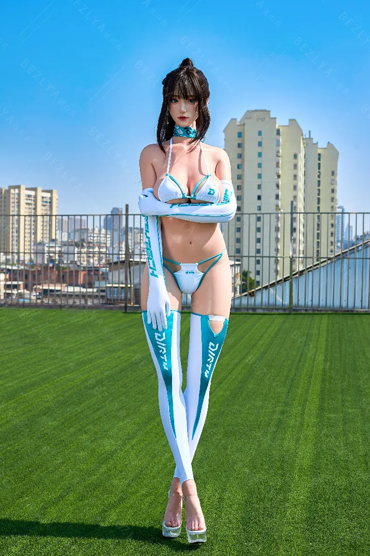 163cm (5ft4) F-Cup Lightweight Silicone Sex Doll, Head Yulania