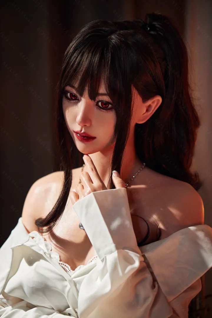 153cm (5ft0) E-Cup Lightweight Silicone Sex Doll, Head Hibiscus