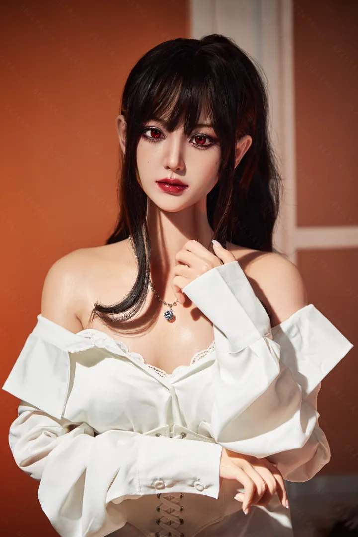 153cm (5ft0) E-Cup Lightweight Silicone Sex Doll, Head Hibiscus
