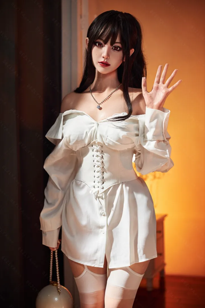 153cm (5ft0) E-Cup Lightweight Silicone Sex Doll, Head Hibiscus