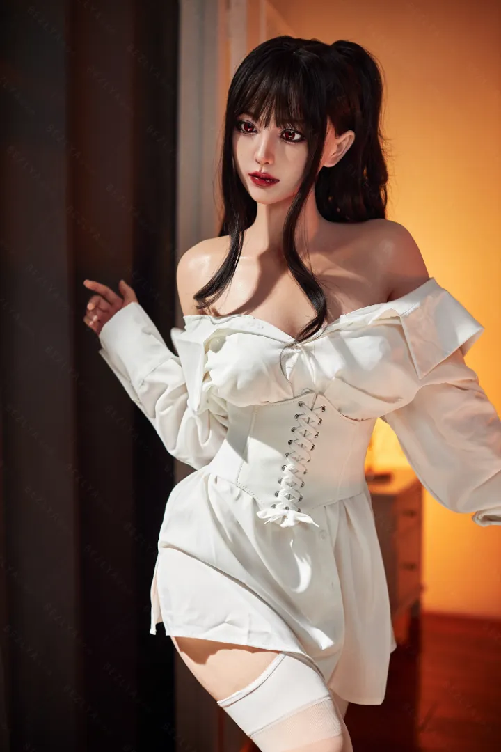 153cm (5ft0) E-Cup Lightweight Silicone Sex Doll, Head Hibiscus