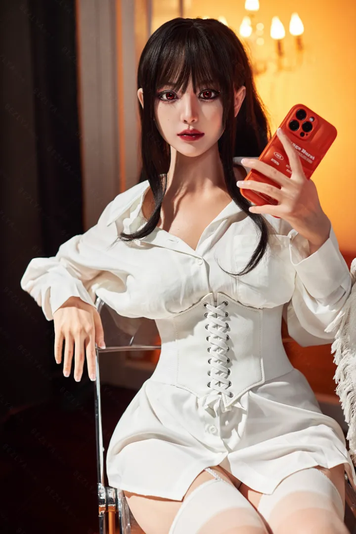 153cm (5ft0) E-Cup Lightweight Silicone Sex Doll, Head Hibiscus