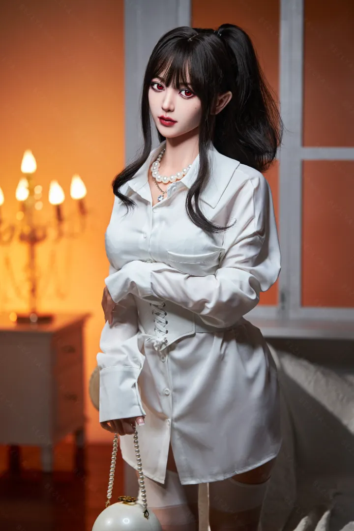 153cm (5ft0) E-Cup Lightweight Silicone Sex Doll, Head Hibiscus