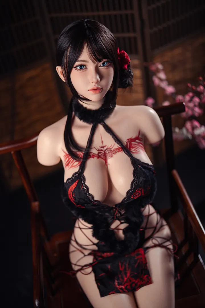 115cm (3ft9) Silicone Sex Doll Torso Wenwen, ROS Head #99B