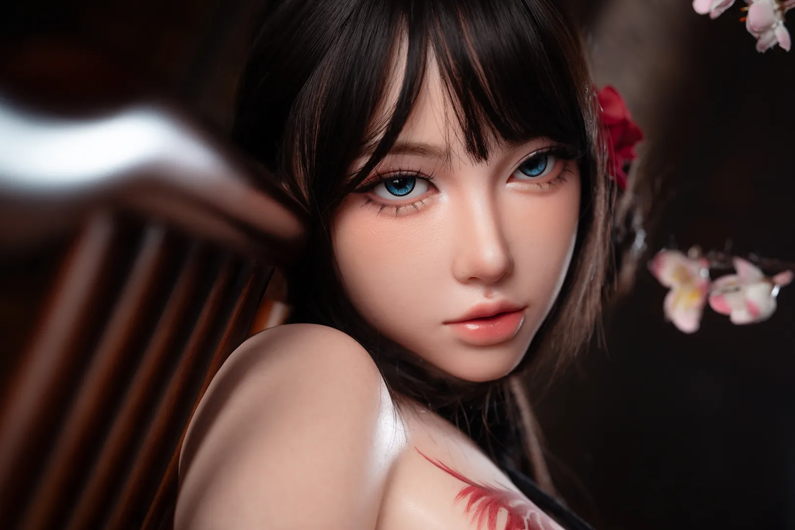 115cm (3ft9) Silicone Sex Doll Torso Wenwen, ROS Head #99B