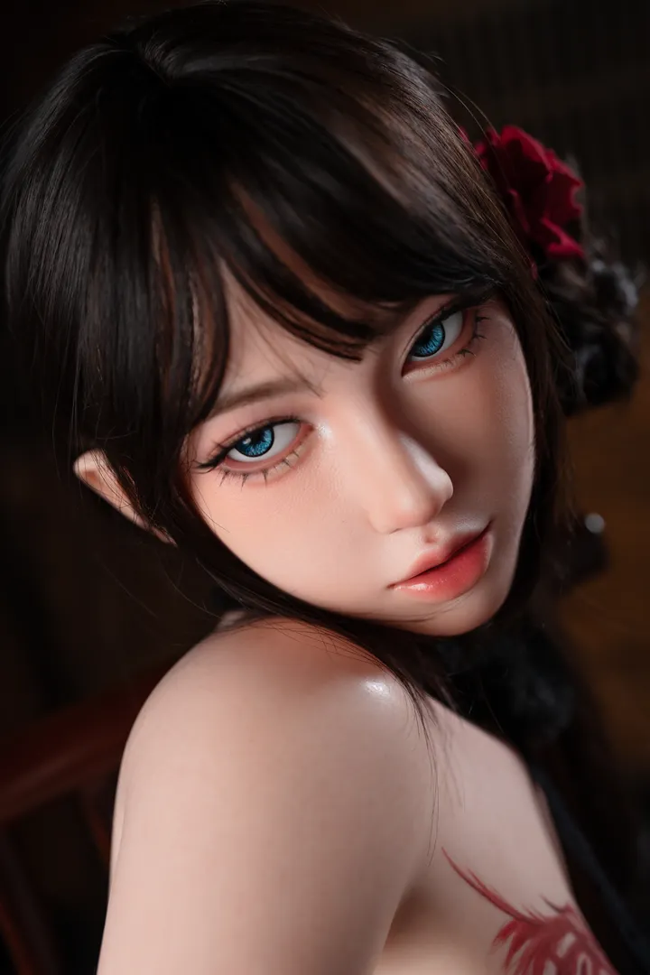 115cm (3ft9) Silicone Sex Doll Torso Wenwen, ROS Head #99B