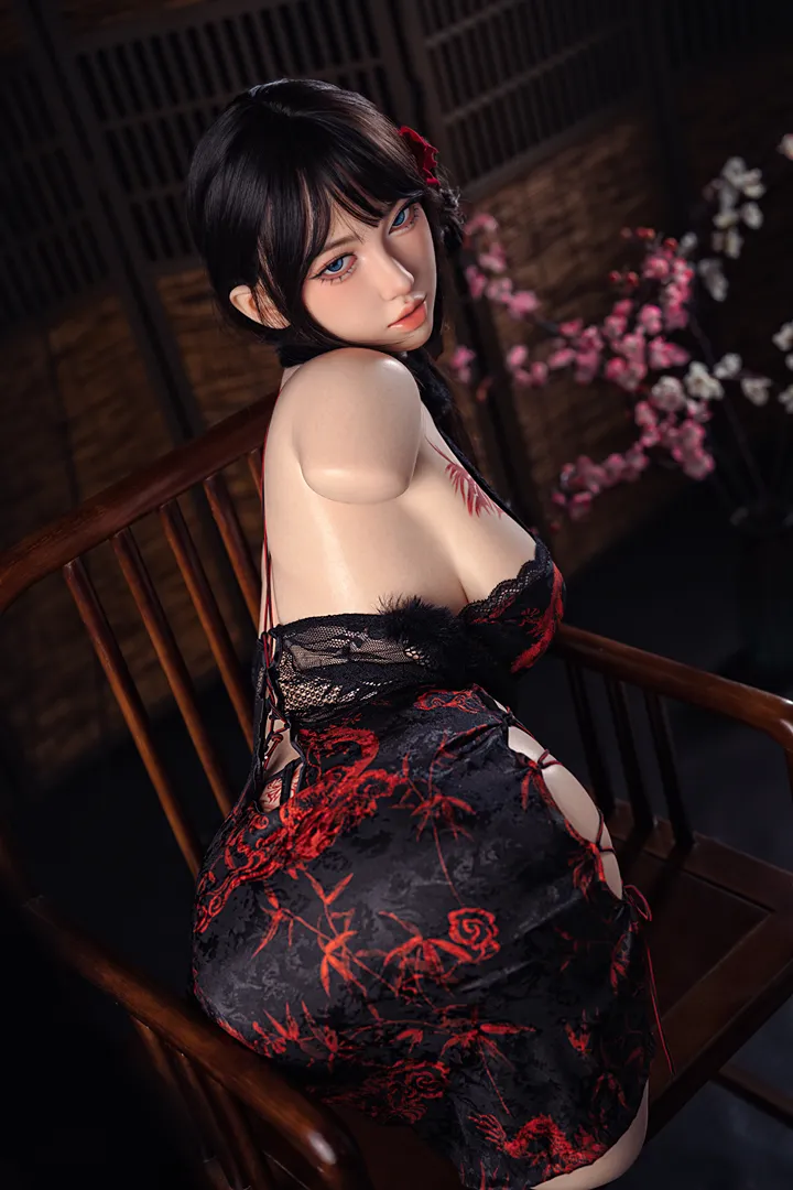 115cm (3ft9) Silicone Sex Doll Torso Wenwen, ROS Head #99B