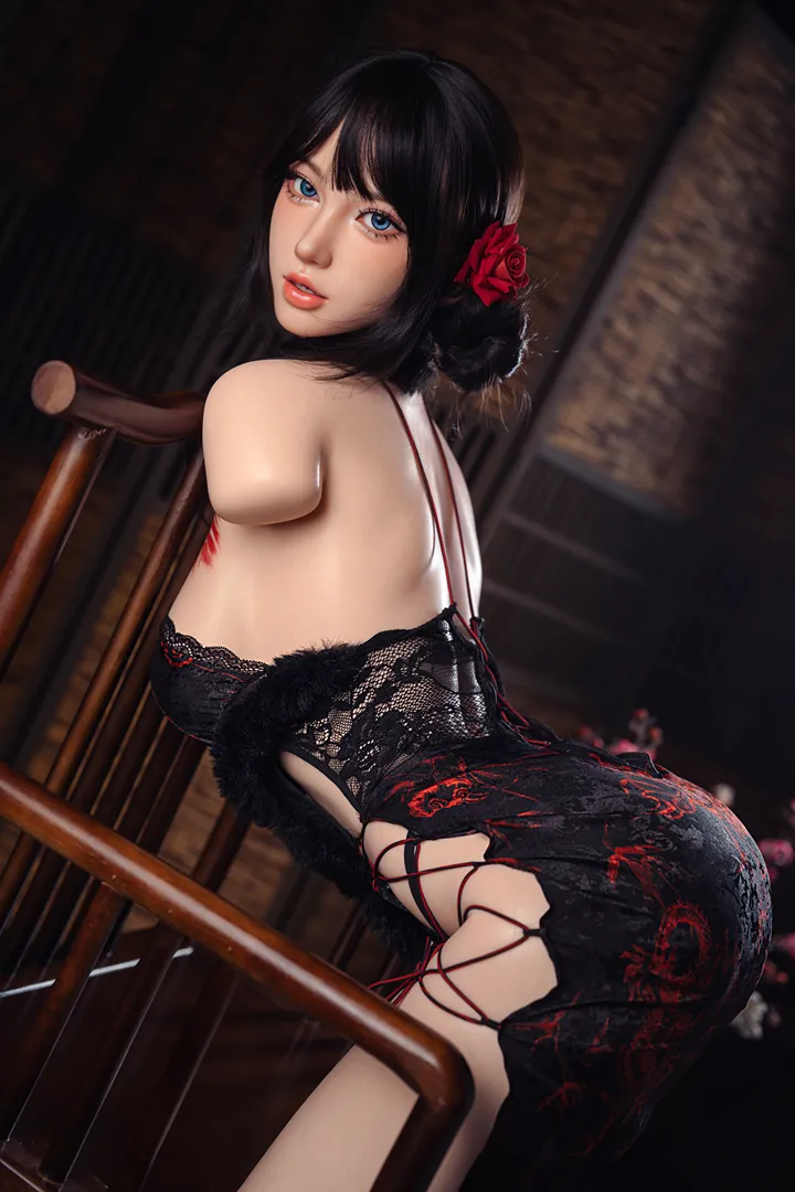 115cm (3ft9) Silicone Sex Doll Torso Wenwen, ROS Head #99B