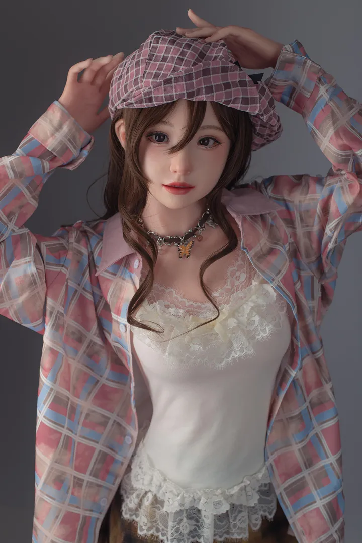 149cm (4ft11) Copa N/A Textura de piel real Silicona Muñeca sexual Rina, ROS Cabeza #112b