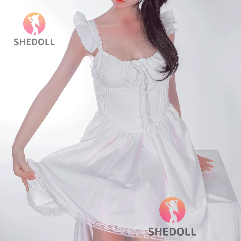 Puffy White Dress